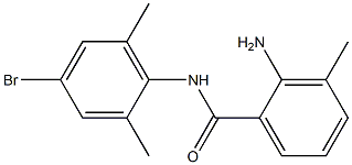 2-amino-N-(4-bromo-2,6-dimethylphenyl)-3-methylbenzamide 구조식 이미지