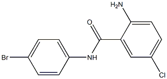 2-amino-N-(4-bromophenyl)-5-chlorobenzamide 구조식 이미지