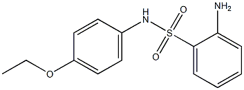2-amino-N-(4-ethoxyphenyl)benzene-1-sulfonamide 구조식 이미지