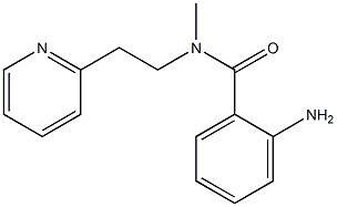 2-amino-N-methyl-N-[2-(pyridin-2-yl)ethyl]benzamide Structure