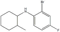 2-bromo-4-fluoro-N-(2-methylcyclohexyl)aniline 구조식 이미지