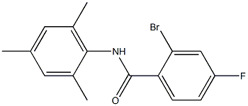 2-bromo-4-fluoro-N-mesitylbenzamide 구조식 이미지