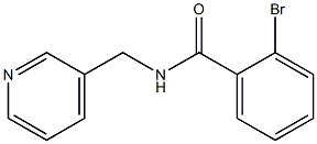 2-bromo-N-(pyridin-3-ylmethyl)benzamide 구조식 이미지