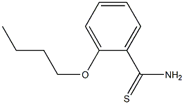 2-butoxybenzenecarbothioamide Structure