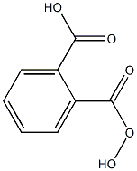 2-carbonoperoxoylbenzoic acid 구조식 이미지