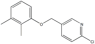 2-chloro-5-(2,3-dimethylphenoxymethyl)pyridine 구조식 이미지