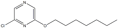 2-chloro-6-(heptyloxy)pyrazine Structure