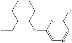 2-chloro-6-[(2-ethylcyclohexyl)oxy]pyrazine Structure