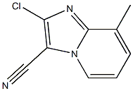 2-chloro-8-methylimidazo[1,2-a]pyridine-3-carbonitrile Structure