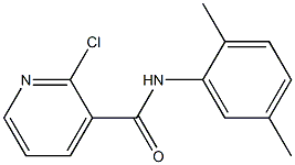 2-chloro-N-(2,5-dimethylphenyl)pyridine-3-carboxamide 구조식 이미지