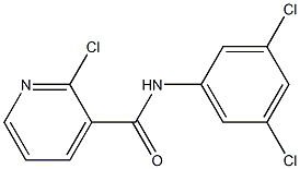 2-chloro-N-(3,5-dichlorophenyl)pyridine-3-carboxamide Structure