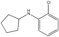 2-chloro-N-cyclopentylaniline Structure