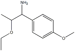 2-ethoxy-1-(4-methoxyphenyl)propan-1-amine 구조식 이미지