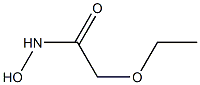 2-ethoxy-N-hydroxyacetamide 구조식 이미지