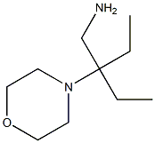 2-ethyl-2-morpholin-4-ylbutan-1-amine Structure