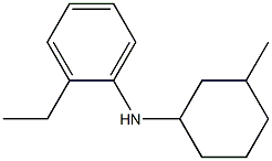 2-ethyl-N-(3-methylcyclohexyl)aniline Structure