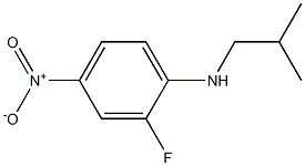 2-fluoro-N-(2-methylpropyl)-4-nitroaniline 구조식 이미지