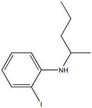 2-iodo-N-(pentan-2-yl)aniline Structure