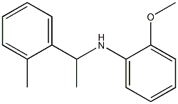 2-methoxy-N-[1-(2-methylphenyl)ethyl]aniline 구조식 이미지