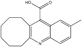 2-methyl-6H,7H,8H,9H,10H,11H-cycloocta[b]quinoline-12-carboxylic acid 구조식 이미지
