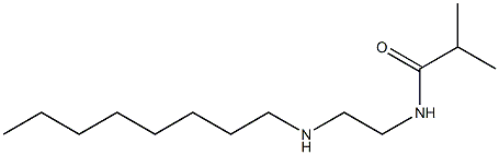 2-methyl-N-[2-(octylamino)ethyl]propanamide 구조식 이미지