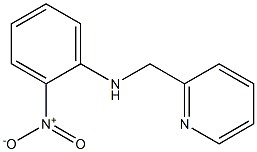 2-nitro-N-(pyridin-2-ylmethyl)aniline Structure