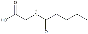 2-pentanamidoacetic acid 구조식 이미지