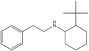 2-tert-butyl-N-(2-phenylethyl)cyclohexan-1-amine 구조식 이미지
