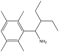 3-(1-amino-2-ethylbutyl)-1,2,4,5-tetramethylbenzene Structure