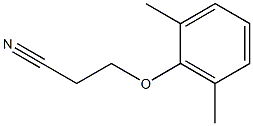 3-(2,6-dimethylphenoxy)propanenitrile 구조식 이미지