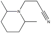 3-(2,6-dimethylpiperidin-1-yl)propanenitrile 구조식 이미지