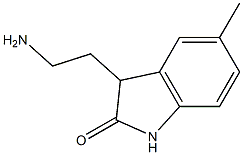 3-(2-aminoethyl)-5-methyl-1,3-dihydro-2H-indol-2-one 구조식 이미지