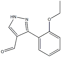 3-(2-ethoxyphenyl)-1H-pyrazole-4-carbaldehyde 구조식 이미지