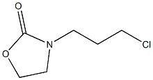 3-(3-chloropropyl)-1,3-oxazolidin-2-one 구조식 이미지