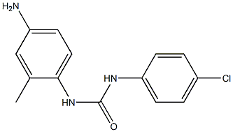 3-(4-amino-2-methylphenyl)-1-(4-chlorophenyl)urea 구조식 이미지