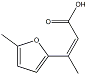 3-(5-methylfuran-2-yl)but-2-enoic acid Structure