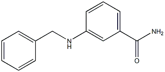 3-(benzylamino)benzamide Structure