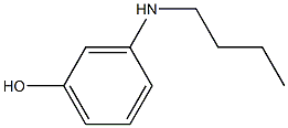3-(butylamino)phenol Structure
