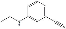 3-(ethylamino)benzonitrile 구조식 이미지
