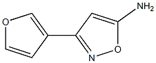 3-(furan-3-yl)-1,2-oxazol-5-amine 구조식 이미지