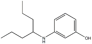 3-(heptan-4-ylamino)phenol 구조식 이미지