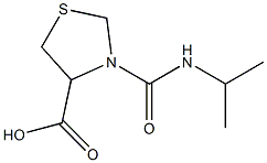 3-(propan-2-ylcarbamoyl)-1,3-thiazolidine-4-carboxylic acid 구조식 이미지