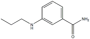 3-(propylamino)benzamide 구조식 이미지