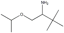 3,3-dimethyl-1-(propan-2-yloxy)butan-2-amine Structure