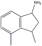 3,4-dimethyl-2,3-dihydro-1H-inden-1-amine Structure