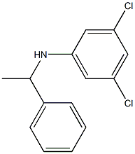 3,5-dichloro-N-(1-phenylethyl)aniline 구조식 이미지