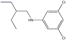 3,5-dichloro-N-(2-ethylbutyl)aniline 구조식 이미지