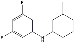 3,5-difluoro-N-(3-methylcyclohexyl)aniline 구조식 이미지