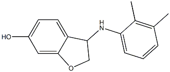 3-[(2,3-dimethylphenyl)amino]-2,3-dihydro-1-benzofuran-6-ol Structure