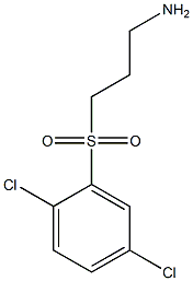 3-[(2,5-dichlorophenyl)sulfonyl]propan-1-amine 구조식 이미지